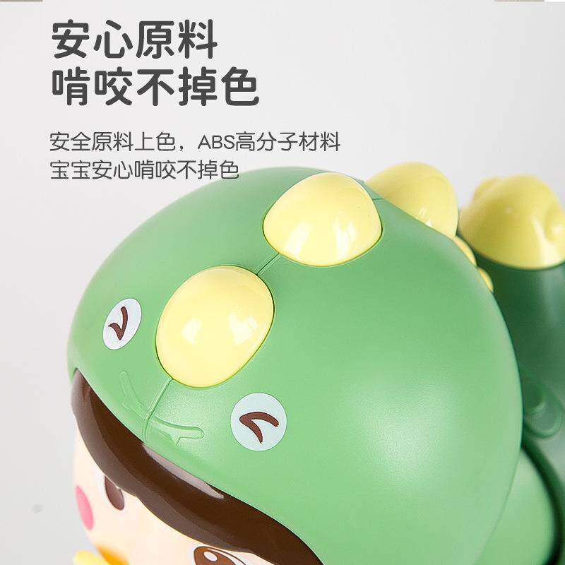 儿童抬头训练玩具个月音乐岁娃娃哄娃器宝宝电动爬娃学爬行引导