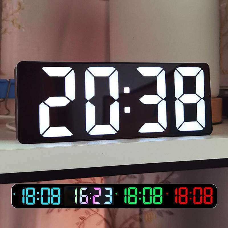 led数字时钟桌面电子钟表摆台式摆件客厅电视柜闹钟插电简约夜光,家居饰品,台钟/闹钟,淘宝优惠券,粉丝福利购,淘宝优惠卷