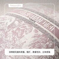 芬允【森】系粉色抱枕客廳沙發(fā)抱枕套樣板房定制靠枕輕奢腰靠