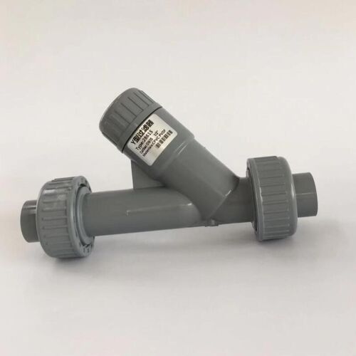 CPVC过滤器 Y型过滤器  耐腐蚀过滤器 塑料管道式过滤器 拆洗方便