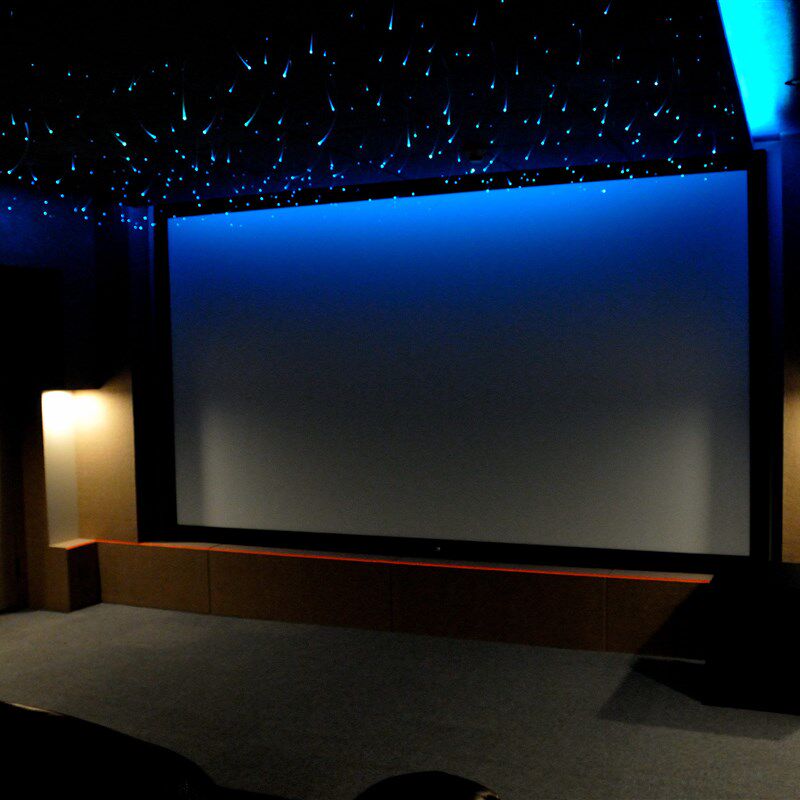 影音室装修设计改造家庭影院智能控制cad施工图效果图视听电影院