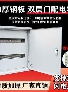 双层门总控空开漏电100位开关箱动力柜C45位数箱R80电气控制配电