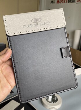 酒店A6便签夹酒店买单夹账单夹文件夹A4点菜夹写字垫板夹台垫定制