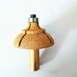 石材工具 前挡j水边型刀头 欧式5型刀 石英石人造石台面造型刀头