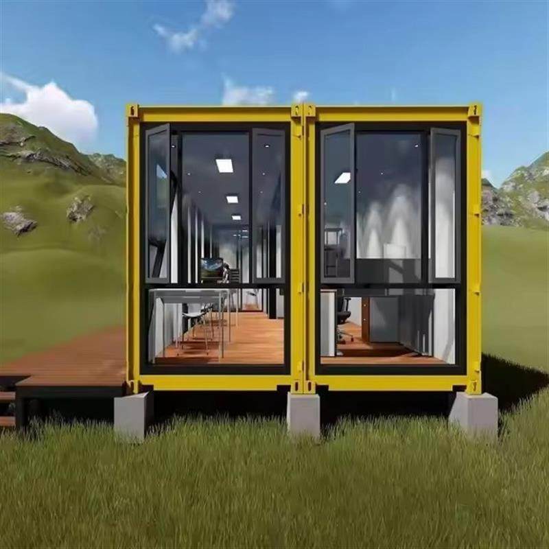 出口户外可移动活动房集成屋便携式集装箱房屋预制房屋生活阳光房