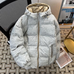 日系羽绒棉服男女款冬季宽松休闲加厚保暖棉衣外套潮流连帽棉袄子