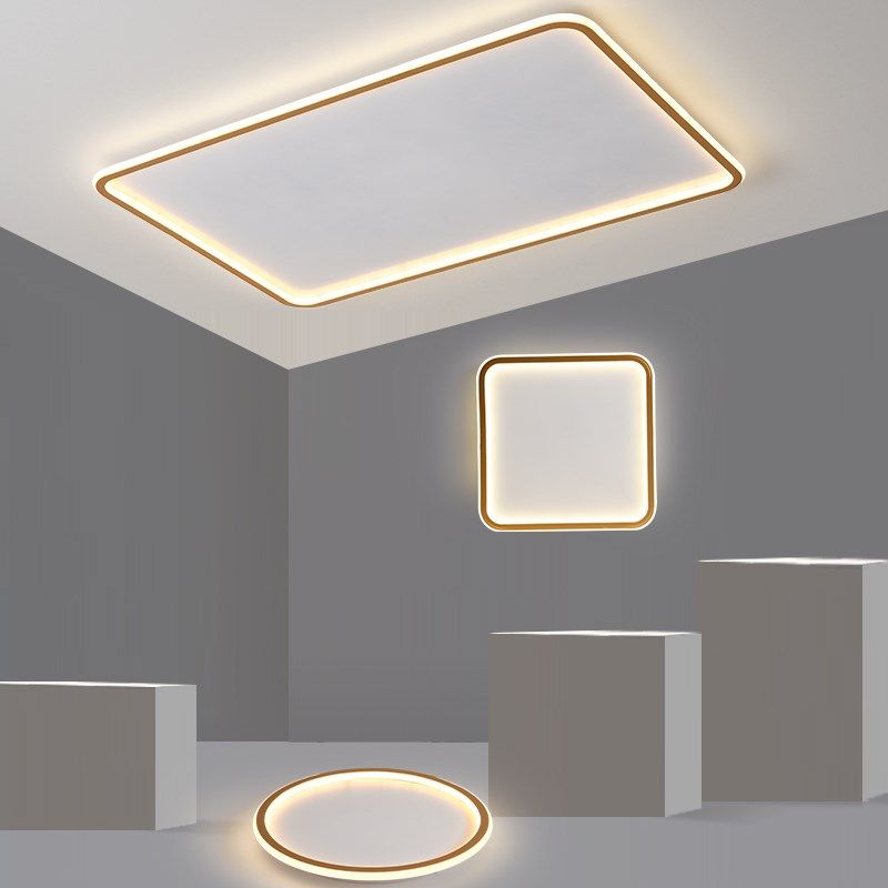 现代简约平板灯吸顶灯大气长方形正方形LED护眼客厅铝材灯饰灯具,家装灯饰光源,客厅吸顶灯,淘宝优惠券,粉丝福利购,淘宝优惠卷