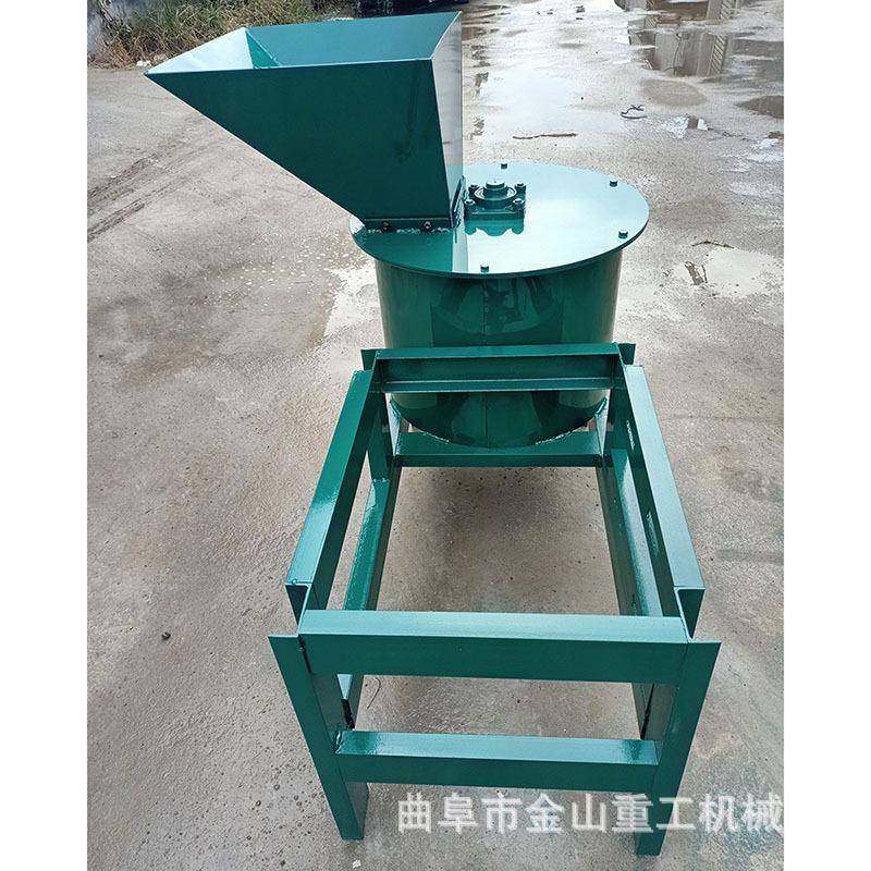 新款锤片式打浆机青草揉丝机花生秧粉碎机