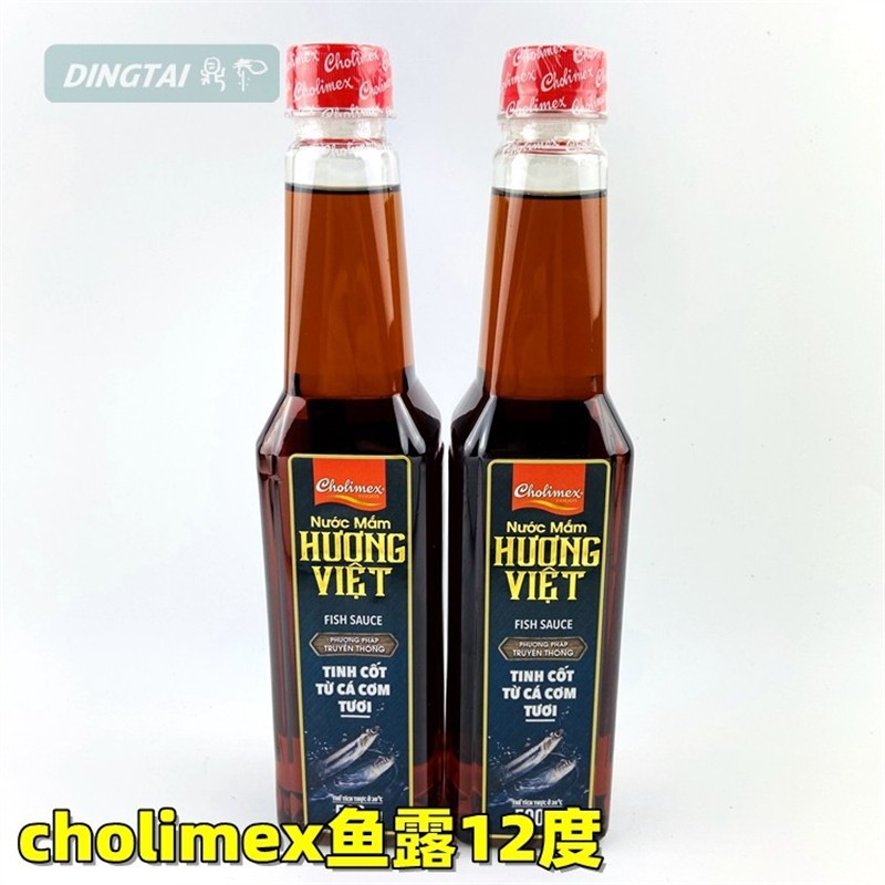 热卖越南cholimex12度鱼露进口鱼露调味酱汁HUONG VIET蘸料水500m