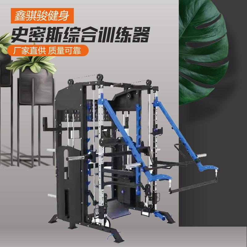 史密斯机健身房多功能商用REP卧推龙门架深蹲综合训练器力量