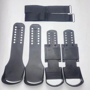 家用划船机脚踏板带绑带健身划船器械脚踏板配件划船机脚踏板配件