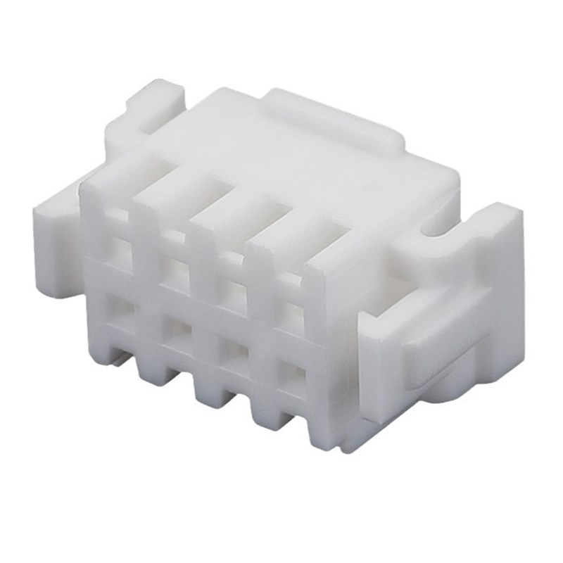 供应XHD胶壳 间距2.54双排胶壳针座弯针两侧带扣汽车连接器