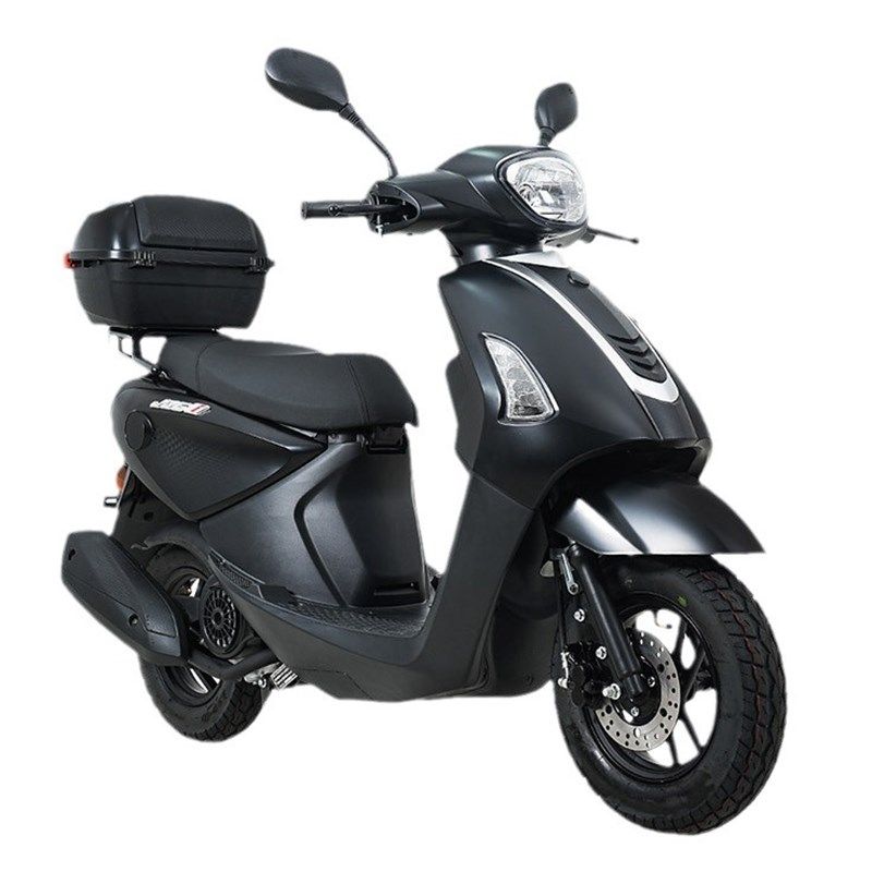 鹏城巧格款踏板摩托车燃油车JOG125cc男女代步省油国四电喷可上牌