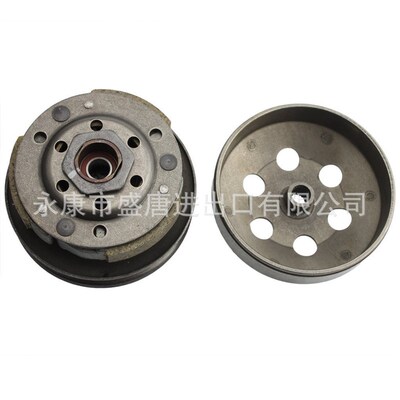 115mm 22T 总成后离合器驱动滑轮适配GY6 49cc 50cc 139QMB滑板车