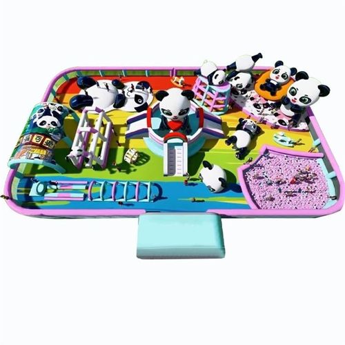 大型充气水上城堡蹦蹦云儿童湖面景区浮岛闯关蹦床水滑梯设备厂家