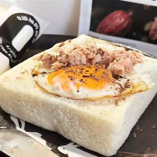 新货梦仲瑶白川空气嫩吐司面包整箱代餐饱腹早餐小零食厚切吐司无