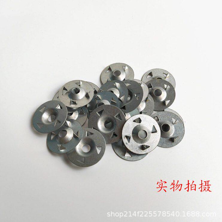 甄选四齿垫片加固铁片保温板小黄鱼吊顶圆垫片四爪膨胀管螺栓固定