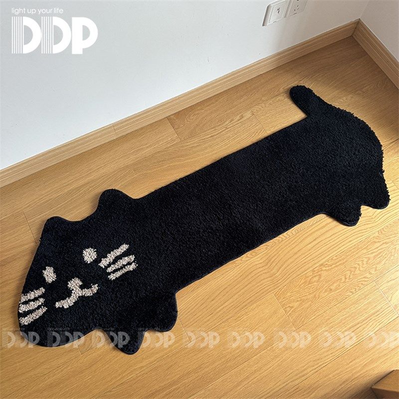 DDP手工可爱卡通猫咪簇绒w地毯床边毯宠物卧室衣帽间浴室地垫脚垫,居家布艺,地毯,淘宝优惠券,粉丝福利购,淘宝优惠卷
