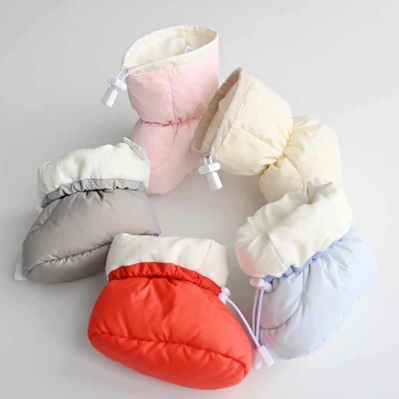 2024冬新款 真纯羽绒q 防掉步前鞋 婴幼儿宝宝鹅绒袜 加厚保暖防,童鞋/婴儿鞋/亲子鞋,婴儿步前鞋/袜鞋,淘宝优惠券,粉丝福利购,淘宝优惠卷