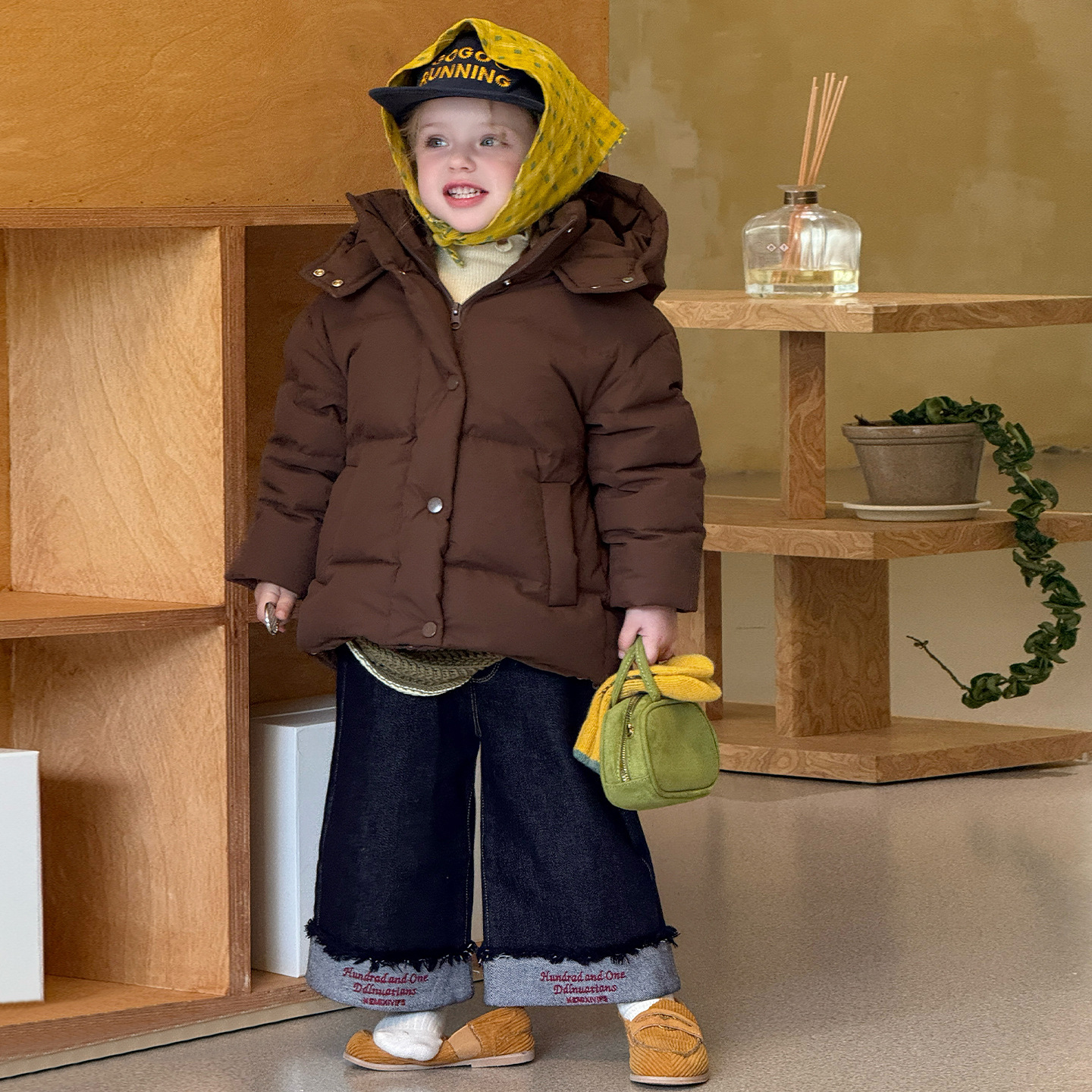 儿童轻薄羽绒服女童冬装外套