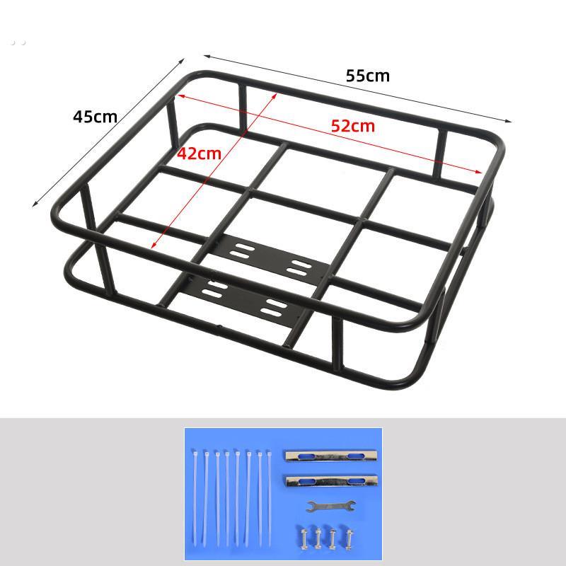 电动车货架后架托货架子外送箱固定尾架通用支架机车置物神器