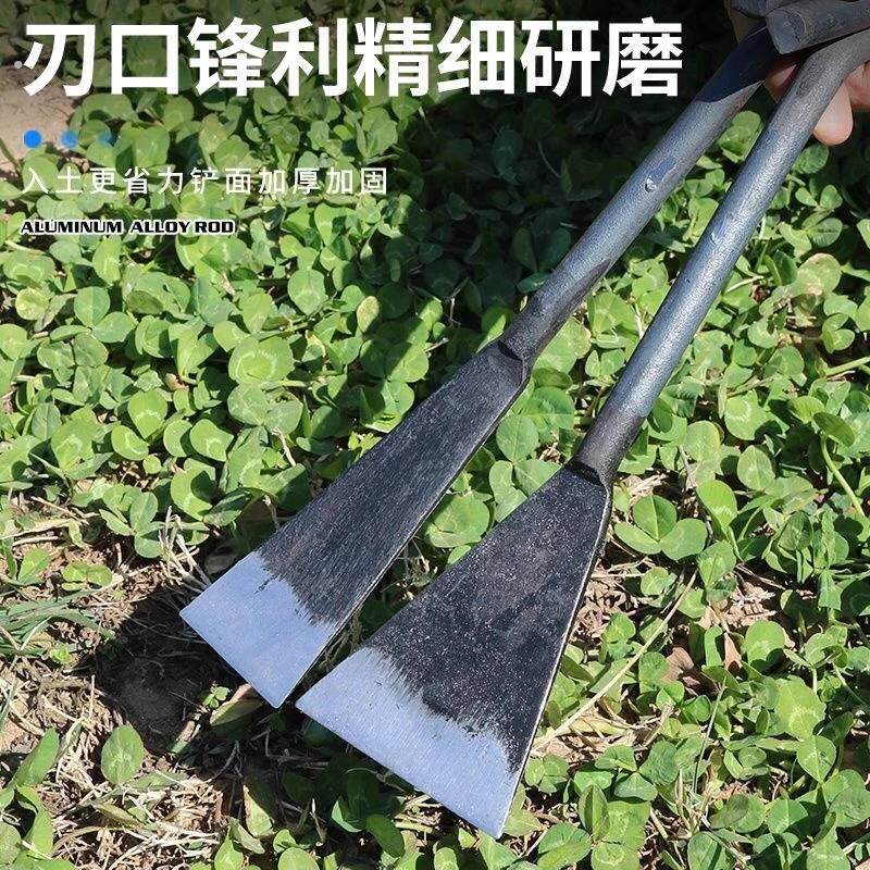 铲子一体成型锻打无焊接耐用挖笋挖野菜翻土除草小铲子家用农用
