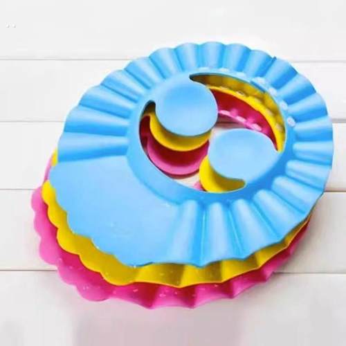 婴幼儿洗头帽护耳洗发帽洗澡浴帽洗头神器防水舒适