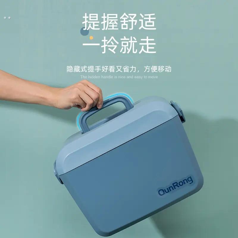 玩具收纳箱小号家用塑料储物箱大容量手提收纳盒儿童积木整理箱子