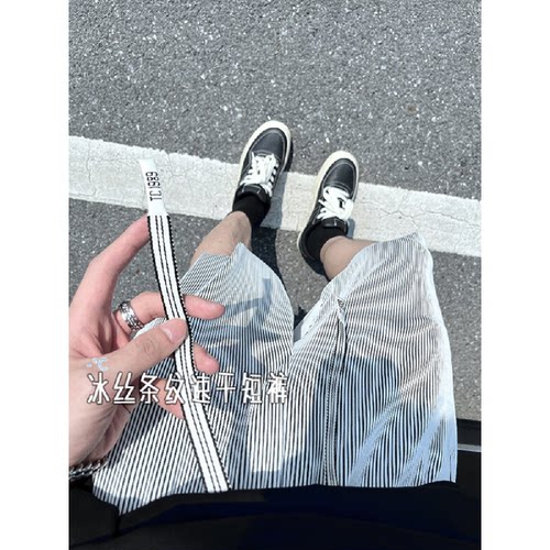 速干短裤夏季冰丝五分裤子男薄款