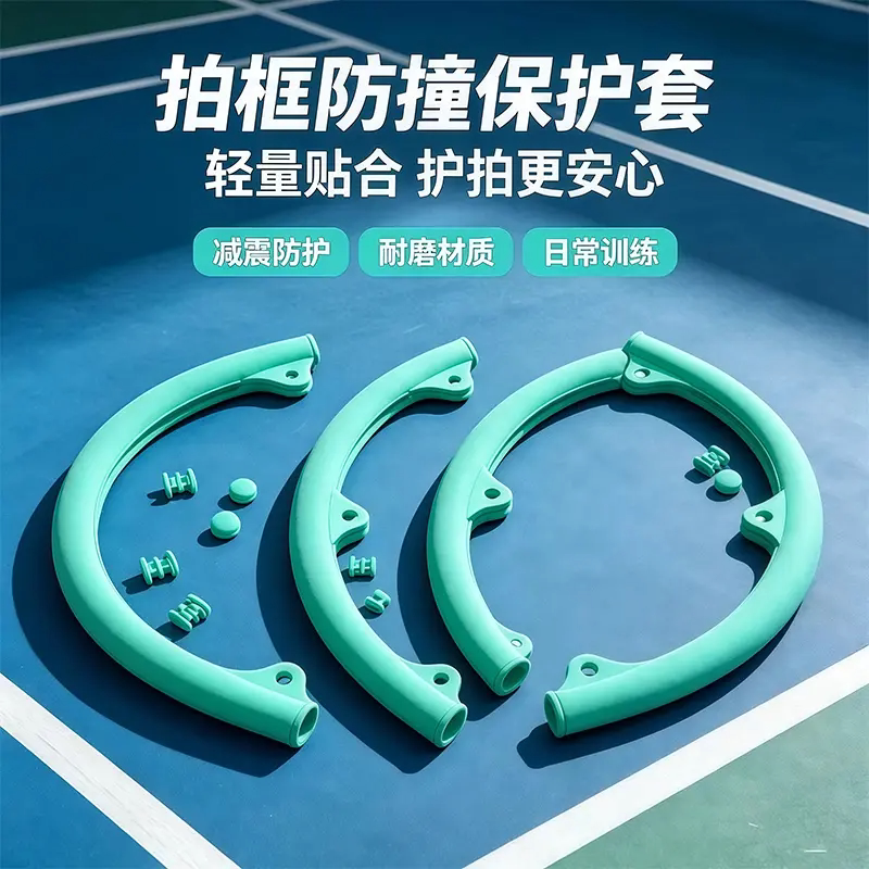 羽毛球拍框保护套拍头防磨保护贴