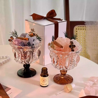 扩香石香薰晶石礼盒持久摆件