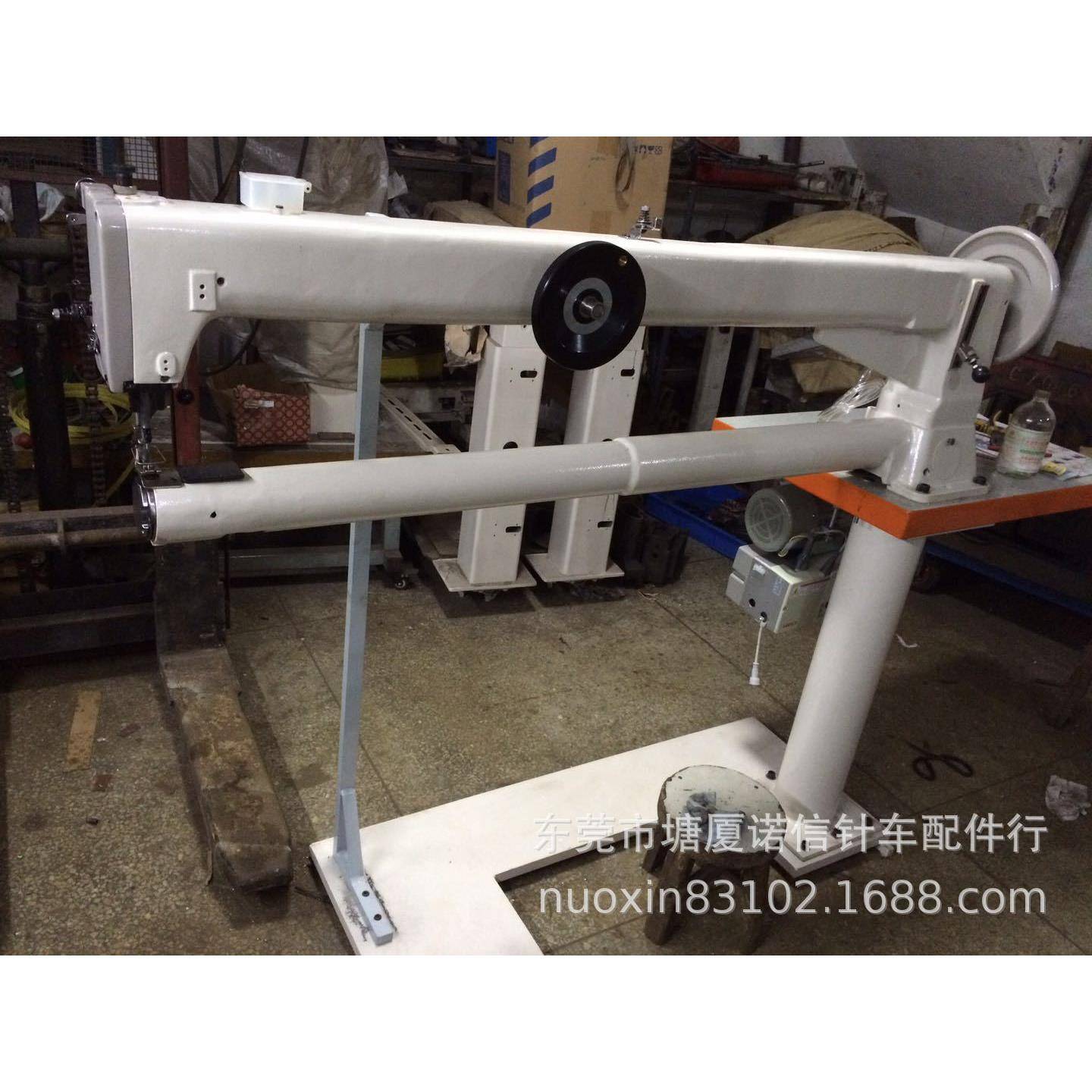 441筒式长臂单针粗线缝纫机长臂1300mm作业空间85mm直径