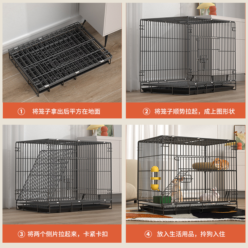 兔子笼子家用室内养兔专用大号荷兰猪豚鼠自动清粪宠物兔子窝兔笼