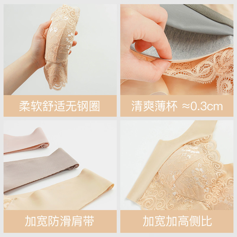 哺乳文胸加大码200斤超大罩杯薄款孕妇内衣怀孕期U产后喂奶无钢圈