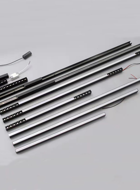 铝蜂窝大板集成吊顶专用龙骨1.8轨道线形灯泛光led灯R1.7聚光灯1.