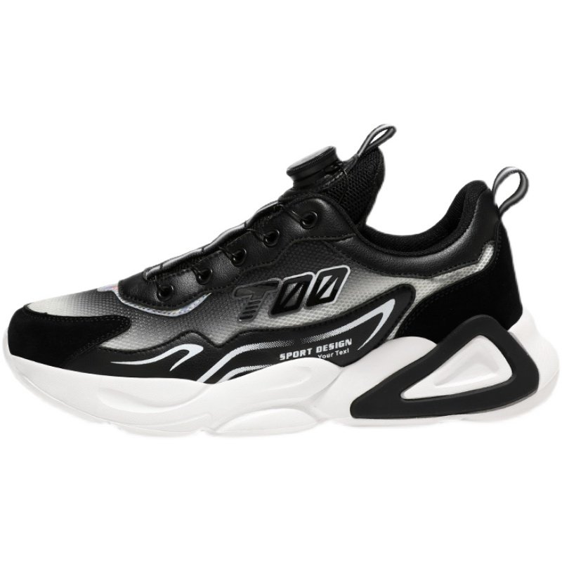 青少年运动鞋男童k网鞋2023春秋款透气网面中学生大童跑步鞋子新