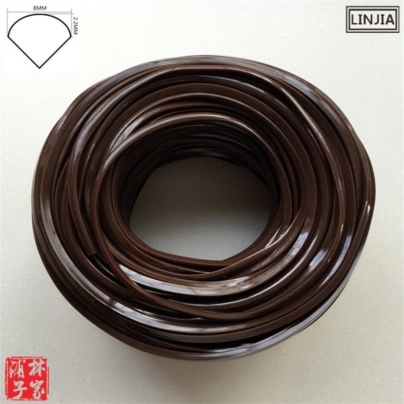 欧式家具五金皮条木门玻璃密封条防撞条热L塑性橡胶条三角半圆压