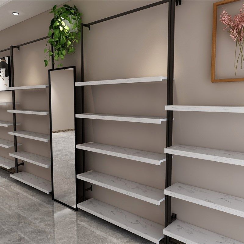 鞋店鞋架展示架男女鞋货架包包童鞋架J店铺装修壁挂式多层鞋货架,商业/办公家具,鞋货架,淘宝优惠券,粉丝福利购,淘宝优惠卷