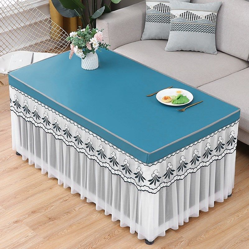 防水防油 电炉罩套薄p款夏季烤火桌电暖炉茶几桌布皮面蕾丝新款,居家布艺,微波炉罩,淘宝优惠券,粉丝福利购,淘宝优惠卷