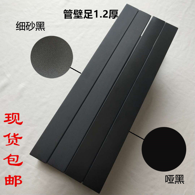 现货中式仿古玻璃大门拉s手欧式推拉玻璃门木门把手不锈钢拉手黑