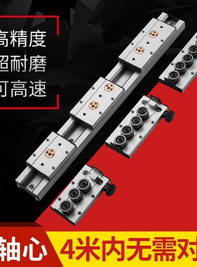内置双轴心直线导轨滚轮锁紧滑块SGR15N 15 2N0 25 35滑轨限位挡