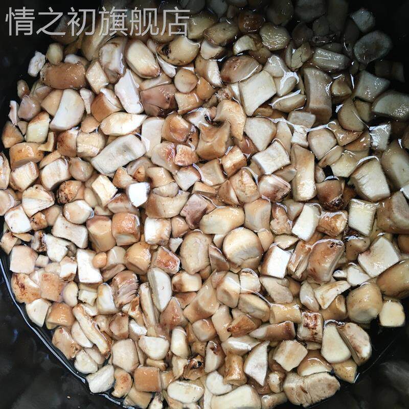 云南炒杂酱双剪香菇脚丁500g颗粒干净无沙干货做酱米线肠粉腿菌把