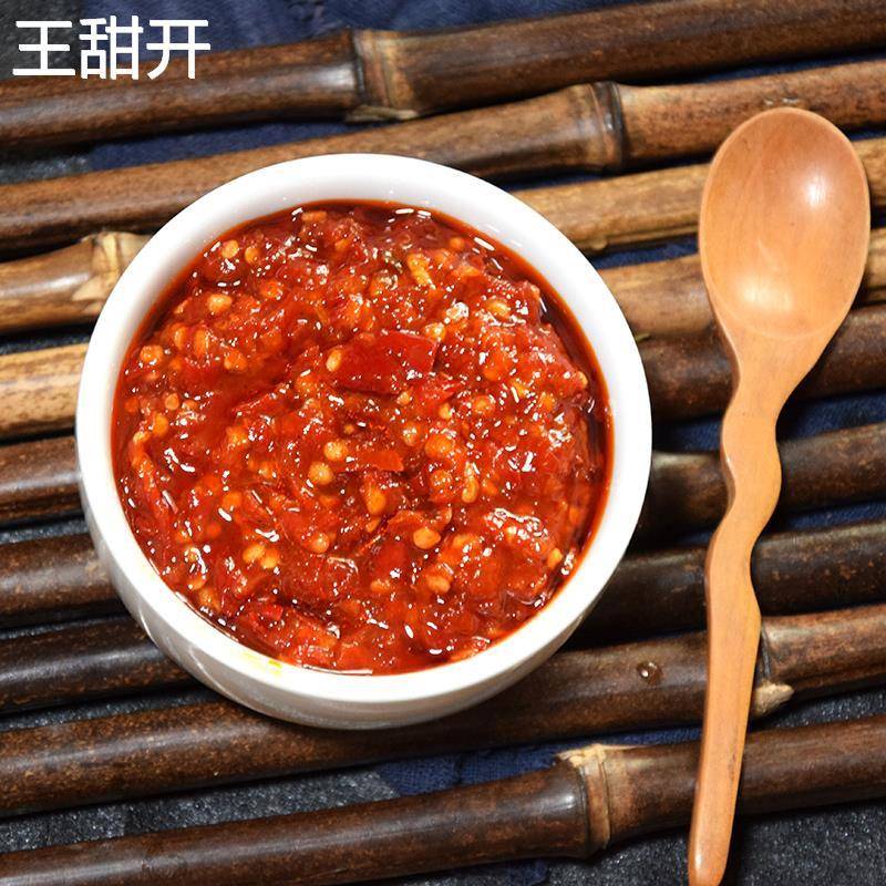 270g牯牛降辣油椒酱 黄山香辣酱 辣椒酱调味酱酱下饭酱黄豆酱