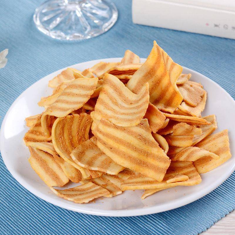 河南特产楠瓜酥红薯沙拉绿豆沙拉烤土豆条烤牛馍膨化小零食
