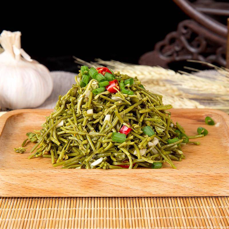 安徽特产菱角菜新鲜凉菜菱角菜嫩芽下饭菜小菜棱角藤炒菜蔬菜