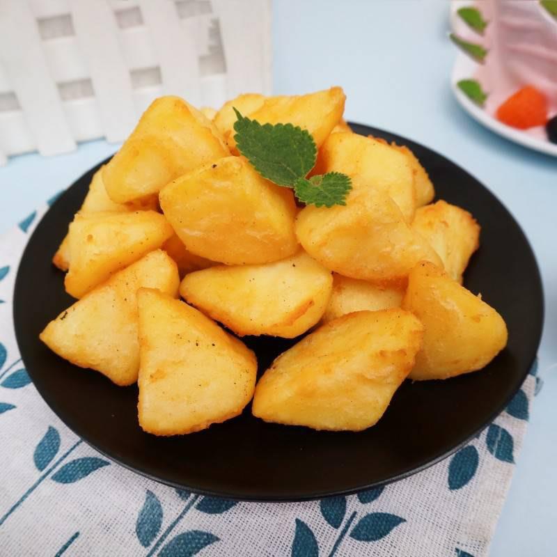 新货康极鑫锅巴土豆商用半成品裹粉洋芋坨马铃薯免浆油炸小吃薯球