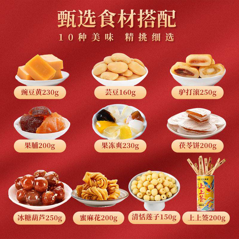新品老北京特产2070g中国