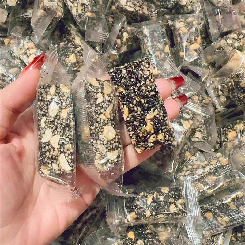 潮汕特产黑芝麻酥花生芝麻酥糖芝麻饼麦芽糖手工零食孕妇糕点特产