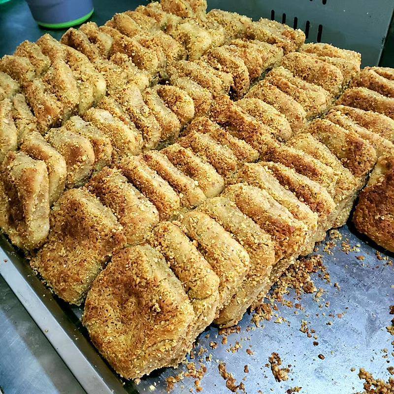 陕西汉中特产宁强王家核桃馍手工现做青木川核桃饼美食传统糕点