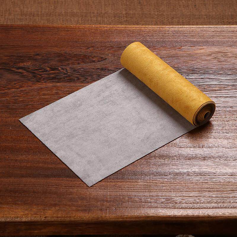 新品麂皮绒茶席大板茶台桌